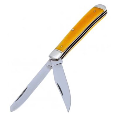 Нож складной Cold Steel Trapper, сталь 8Cr13MoV, рукоять кость, yellow / Раскладные | Товары для дома | V4.Ru: Маркетплейс