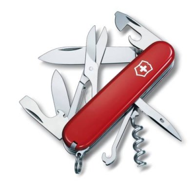 Нож перочинный Victorinox Climber, сталь X55CrMo14, рукоять Cellidor®, красный / Раскладные | Товары для дома | V4.Ru: Маркетплейс