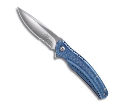 Складной нож CRKT Ripple Blue, сталь Acuto 440, рукоять нержавеющая сталь 420J2 / Раскладные | Товары для дома | V4.Ru: Маркетплейс