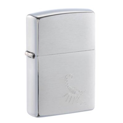 Зажигалка ZIPPO с покрытием Brushed Chrome, латунь/сталь, серебристая / Новинки | Товары для дома | V4.Ru: Маркетплейс