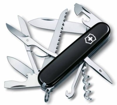 Нож перочинный Victorinox Huntsman 1.3713.3 91мм 15 функций черный / Раскладные | Товары для дома | V4.Ru: Маркетплейс