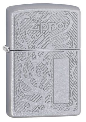 Зажигалка ZIPPO 29698 Satin Chrome / Подарочные зажигалки | Товары для дома | V4.Ru: Маркетплейс