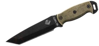 Нож с фиксированным клинком Ontario Ranger RD Tanto, сталь 5160, рукоять микарта, brown/black / Цельнометаллические | Товары для дома | V4.Ru: Маркетплейс