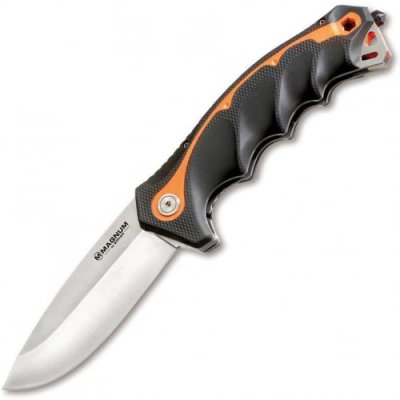 Складной нож Magnum Chainsaw Attendant Satin - Boker 01RY294, сталь 440B Satin, рукоять пластик/резина / Ножи Magnum | Товары для дома | V4.Ru: Маркетплейс