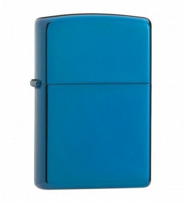 Зажигалка ZIPPO Classic, латунь с покрытием Sapphire™, синий, глянцевая, 36х12x56 мм / Подарки охотнику | Товары для дома | V4.Ru: Маркетплейс