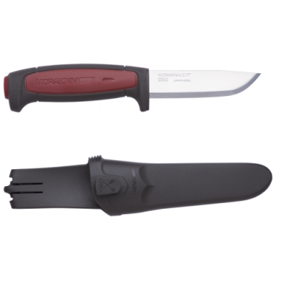 Нож с фиксированным лезвием Morakniv Pro C, углеродистая сталь, рукоять резина/пластик / Рыбацкие | Товары для дома | V4.Ru: Маркетплейс