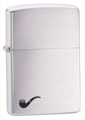 Зажигалка ZIPPO PL Brushed Chrome,латунь,ник.-хром.покрыт.,сереб.,матов., 36х56х12мм / ZIPPO | Товары для дома | V4.Ru: Маркетплейс