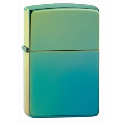 Зажигалка ZIPPO Classic с покрытием High Polish Teal, латунь/сталь, зелёная, глянцевая, 36x12x56 мм / ZIPPO | Товары для дома | V4.Ru: Маркетплейс