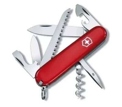 Нож перочинный Victorinox Camper, сталь X55CrMo14, рукоять Cellidor®, красный, блистер / Victorinox | Товары для дома | V4.Ru: Маркетплейс