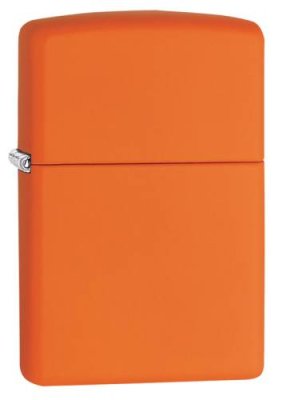 Зажигалка ZIPPO Classic с покрытием Orange Matte / Подарки охотнику | Товары для дома | V4.Ru: Маркетплейс