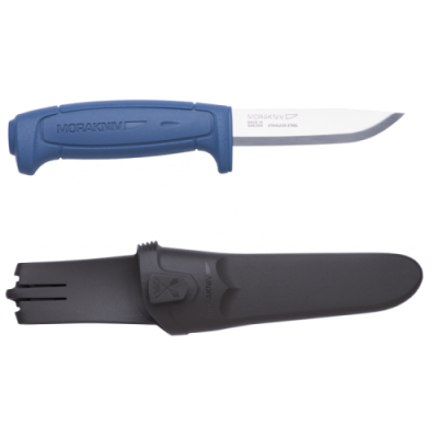 Нож Morakniv Basic 546, нержавеющая сталь, пластик, синий / Рыбацкие | Товары для дома | V4.Ru: Маркетплейс