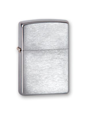 Зажигалка ZIPPO Classic с покрытием Brushed Chrome, латунь/сталь, серебро, матовая, 36x12x56 мм / Серебряные зажигалки | Товары для дома | V4.Ru: Маркетплейс