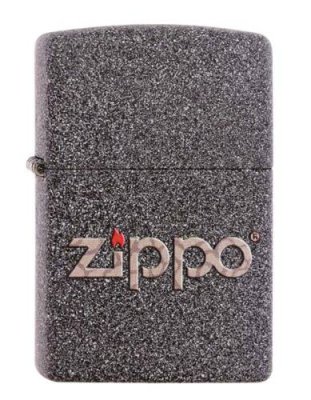 Зажигалка ZIPPO, латунь с покрытием Iron Stone™, серая с фирменным логотипом, матовая, 36x12x56 мм / Зажигалки с надписями | Товары для дома | V4.Ru: Маркетплейс