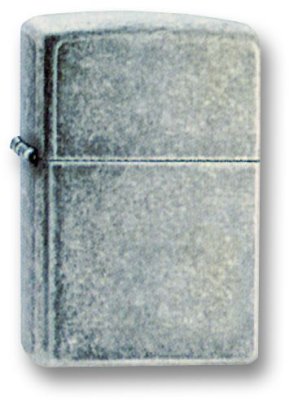 Зажигалка ZIPPO Antique Silver Plate, латунь с покрытием ™Plate, серебристый, матовая, 36х12x56 мм / Серебряные зажигалки | Товары для дома | V4.Ru: Маркетплейс