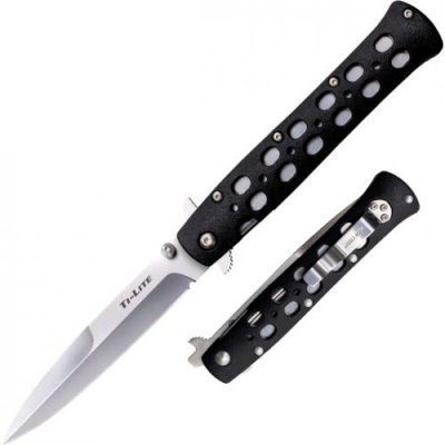 Нож складной Cold Steel Ti-Lite 4", сталь AUS-8A, рукоять zytel, black / Cold Steel | Товары для дома | V4.Ru: Маркетплейс