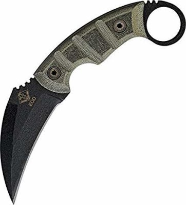 Керамбит Ontario Ranger Kerambit EOD, сталь 5160, рукоять микарта, gray/black / Керамбит | Товары для дома | V4.Ru: Маркетплейс