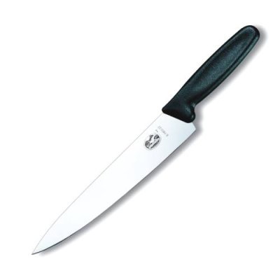 Поварской кухонный шеф нож Victorinox 22 см, сталь X50CrMoV15, рукоять полипропилен, черный / Кухонные ножи Victorinox | Товары для дома | V4.Ru: Маркетплейс