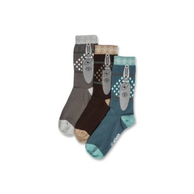 Носки Boker 09BO199 Socks Set Large 3 пары, р.43-46 / Фирменная атрибутика | Товары для дома | V4.Ru: Маркетплейс