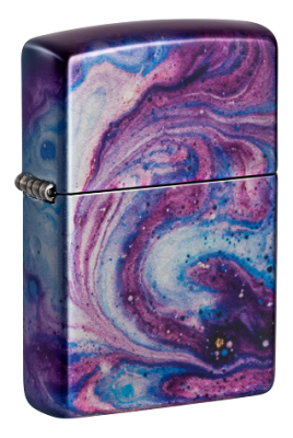 Зажигалка ZIPPO Universe Astro с покрытием 540 Tumbled Chrome, латунь/сталь, сиреневая / Зажигалки с рисунками и принтами | Товары для дома | V4.Ru: Маркетплейс