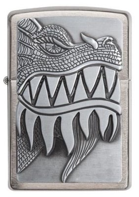 Зажигалка ZIPPO Classic с покрытием Brushed Chrome / Подарочные зажигалки | Товары для дома | V4.Ru: Маркетплейс