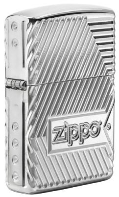 Зажигалка ZIPPO Armor® с покрытием High Polish Chrome, латунь/сталь, серебристая, 36x12x56 мм / Подарочные зажигалки | Товары для дома | V4.Ru: Маркетплейс