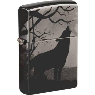 Зажигалка ZIPPO Classic с покрытием Black Ice, латунь/сталь, чёрная, глянцевая, 36х12х56 мм / Зажигалки с рисунками и принтами | Товары для дома | V4.Ru: Маркетплейс