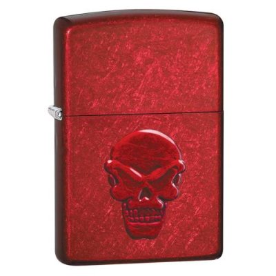 Зажигалка ZIPPO Doom с покрытием Candy Apple Red, латунь/сталь, красная, глянцевая, 36x12x56 мм / Зажигалки с рисунками и принтами | Товары для дома | V4.Ru: Маркетплейс