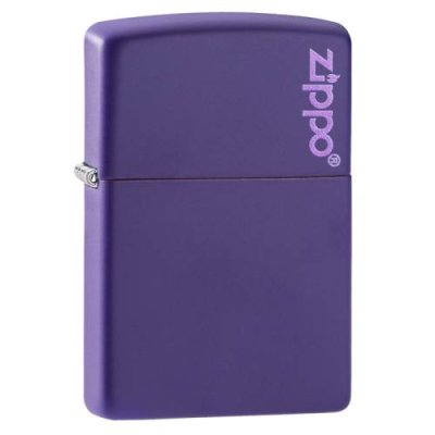 Зажигалка ZIPPO Logo Classic с покрытием Purple Matte, латунь/сталь, фиолетовая, матовая, 36x12x56 мм / Зажигалки с надписями | Товары для дома | V4.Ru: Маркетплейс