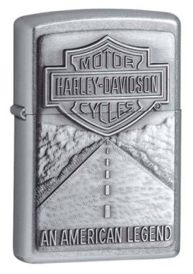 Зажигалка ZIPPO Harley-Davidson® Легенда, с покрытием Street Chrome™ / Подарочные зажигалки | Товары для дома | V4.Ru: Маркетплейс