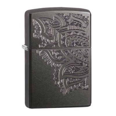 Зажигалка ZIPPO Classic с покрытием Gray, латунь/сталь, серая, матовая, 36x12x56 мм / Подарочные зажигалки | Товары для дома | V4.Ru: Маркетплейс