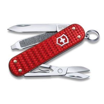 Нож перочинный Victorinox Classic SD Precious Alox "Iconic Red", 58 мм, 5 функций / Швейцарские | Товары для дома | V4.Ru: Маркетплейс