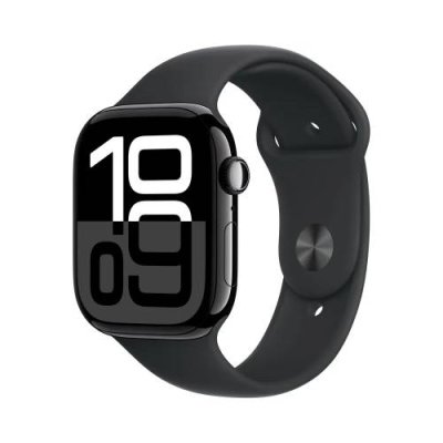 Apple Watch Series 10 42mm Jet Black Aluminum Case with Black Sport Band (M/L) / Apple Watch Series 10 | Электроника | V4.Ru: Маркетплейс