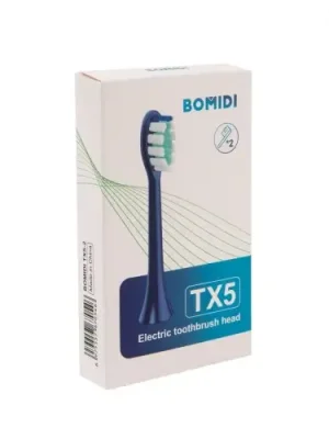 Сменные насадки Xiaomi Bomidi TX5-2 Electric Toothbrush Head Soft Toothbrush (2шт) (синий) / Полость рта и зубы | Электроника | V4.Ru: Маркетплейс