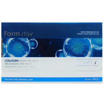 FarmStay Collagen Water Full Moist Treatment Hair Filler 13ml*10pcs / Масло | Товары для красоты | V4.Ru: Маркетплейс