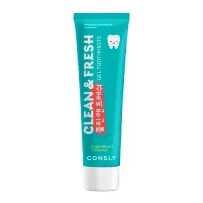 Consly Clean & Fresh Gingko Biloba & Seaweed Gel Toothpaste / Средства личной гигиены | Товары для красоты | V4.Ru: Маркетплейс