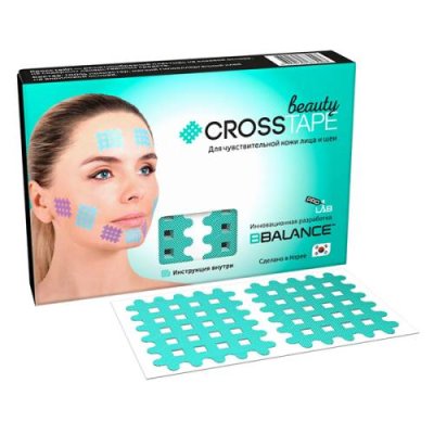 BBalance CROSS TAPE BEAUTY (тип А) 2,1см*2,7см, 180 шт. мята / Солнцезащитный крем | Товары для красоты | V4.Ru: Маркетплейс