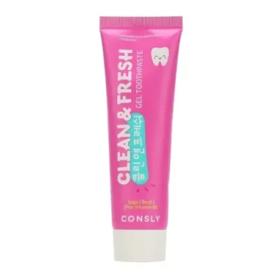 Consly Clean&Fresh Sage, Birch & Pro-Vitamin B5 Protecting Gel Toothpaste / Средства личной гигиены | Товары для красоты | V4.Ru: Маркетплейс