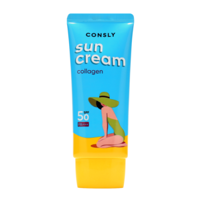 Consly Daily Protection Collagen Sun Cream SPF 50/PA+++ / Наборы Бьюти-боксы | Товары для красоты | V4.Ru: Маркетплейс