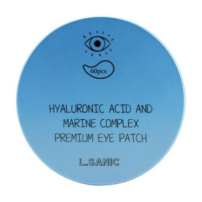 L.Sanic Hyaluronic Acid And Marine Complex Premium Eye Patch / Спреи | Товары для красоты | V4.Ru: Маркетплейс