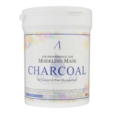 Anskin Charcoal Modeling Mask (240 гр, банка для хранения) / По  действию: | Товары для красоты | V4.Ru: Маркетплейс