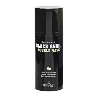 The Skin House Black Snail Bubble Mask / Скраб | Товары для красоты | V4.Ru: Маркетплейс