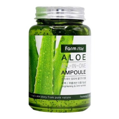 FarmStay Aloe All-In One Ampoule / Сыворотка для лица | Товары для красоты | V4.Ru: Маркетплейс