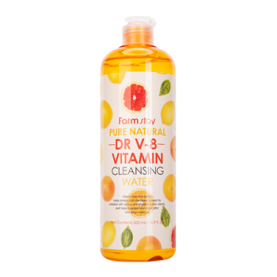 FarmStay Pure Natural Dr V-8 Vitamin Cleansing Water / От акне и воспалений | Товары для красоты | V4.Ru: Маркетплейс