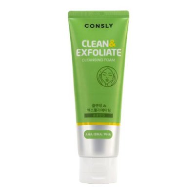 CONSLY AHA, BHA, PHA Cleansing Foam Clean&Exfoliate / Лицо | Товары для красоты | V4.Ru: Маркетплейс