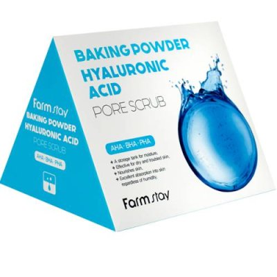 FarmStay Baking Powder Hyaluronic Acid Pore Scrub / Глаза | Товары для красоты | V4.Ru: Маркетплейс