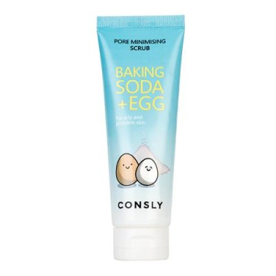 Consly Baking Soda & Egg Pore Minimising Scrub / Глаза | Товары для красоты | V4.Ru: Маркетплейс