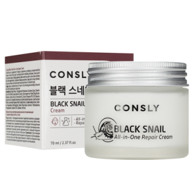 Consly Black Snail All-In-One Repair Cream / Крем для лица | Товары для красоты | V4.Ru: Маркетплейс