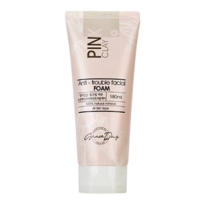 Grace Day Pink Clay Anti-Trouble Facial Foam / Лицо | Товары для красоты | V4.Ru: Маркетплейс