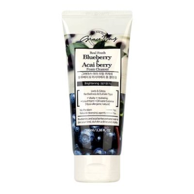 Grace Day Real Fresh Blueberry & Acai Berry Foam Cleanser / Лицо | Товары для красоты | V4.Ru: Маркетплейс