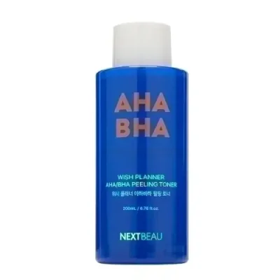 NEXTBEAU Wish Planner AHA/BHA Peeling Toner / Тоник для лица | Товары для красоты | V4.Ru: Маркетплейс